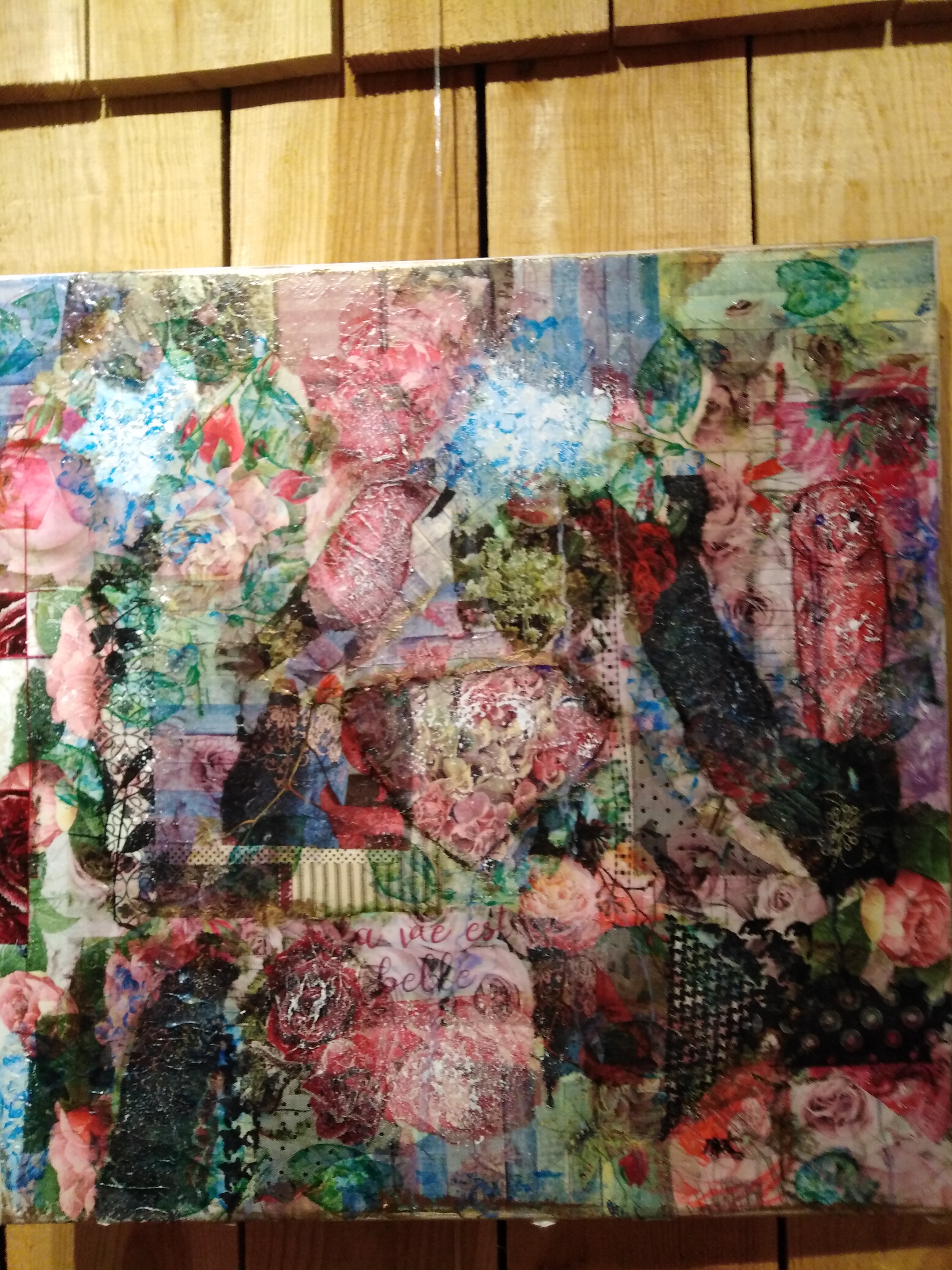 La vie est belle (60x60)
